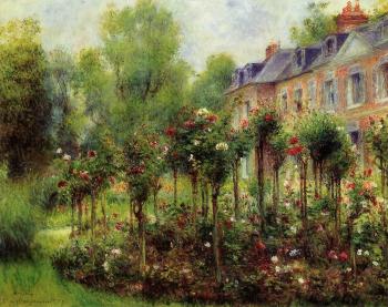 Pierre Auguste Renoir : The Rose Garden at Wargemont